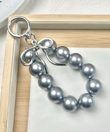 DiamondHearts（ダイヤモンドハーツ）の「パール リボン キーチャーム（チャーム）」