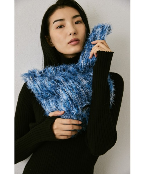 マルチストライプファーニットバッグ / 500mlペットボトル収納可能