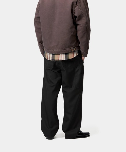 Carhartt WIP（カーハートダブリューアイピー）の「Carhartt WIP RAY SINGLE KNEE PANT（カーハートワークインプログレス レイ シングルニー パンツ）（チノパンツ・メンズ・ブラック・X-SMALL/X-LARGE/LARGE/MEDIUM/SMALL）」の5枚目の写真