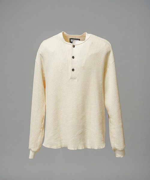 MAISON SPECIAL ワッフル編み長袖カットソー サイズ44 MAISON SPECIAL（メゾンスペシャル）の「《ユニセックスアイテム》鬼