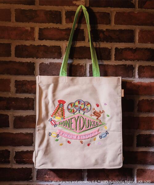 ITS'DEMO（イッツデモ）の「【ハリー・ポッター】さがらトートバッグ（トートバッグ・レディース・ライトグリーン・00）」の2枚目の写真