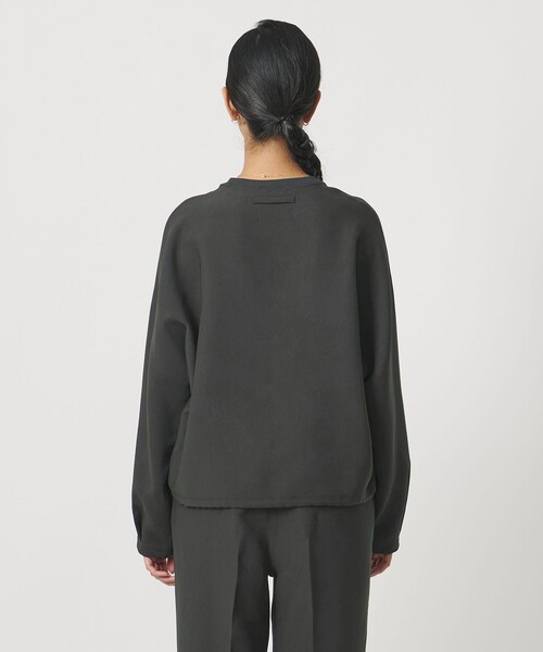UNITED ARROWS & SONS by DAISUKE OBANA(ユナイテッドアローズアンドサンズバイダイスケオバナ)の「<D.O UNITED ARROWS BY DAISUKE OBANA for WOMEN>+10 DOLMAN LS CREW/ロングスリーブTシャツ(Tシャツ/カットソー・レディース・ブラック/オリーブ・S/M)」の9枚目の写真