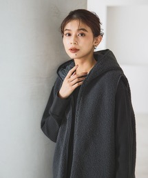 studio CLIP | リバーシブルキルトボアベスト(ベスト)