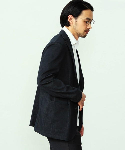 EDWIN(エドウィン)の「EDWIN エドウィン デニスラ テーラードジャケット ストレッチ ビジネス(テーラードジャケット・メンズ・インディゴブルー/ベージュ/ブルー系その他/ブラック・MEDIUM/X-LARGE/SMALL/LARGE)」の21枚目の写真