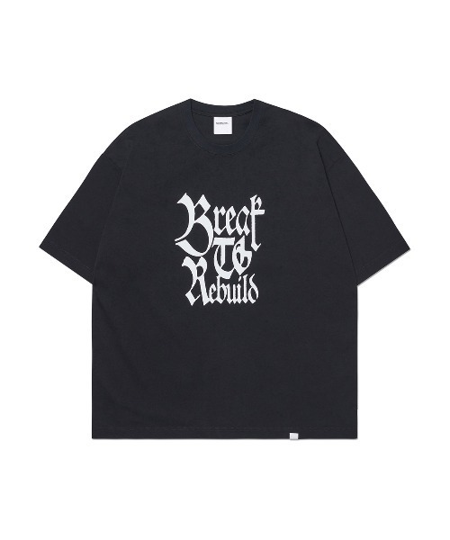 NOMANUAL(NOMANUAL)の「「NOMANUAL /ノーマニュアル」REBUILD T-SHIRT(Tシャツ/カットソー・メンズ・ホワイト/ブラック・LARGE/X-LARGE)」の8枚目の写真