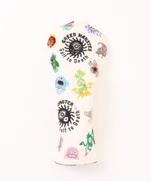 GREED MONSTER（グリードモンスター）の「【GREED MONSTER:グリードモンスター】[Goods]All Monster Head Cover(DR)/ヘッドカバー ドライバー用モンスター柄 ゴルフ用品（ゴルフグッズ）」