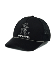 WKNDRS（ウィーキャンドース）の「TATTOO TRUCKER CAP (BLACK)（キャップ）」