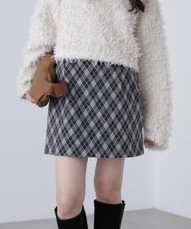 FREE'S MART | ◆バイアスチェックミニスカート(スカート)