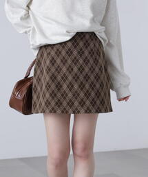FREE'S MART | ◆バイアスチェックミニスカート(スカート)