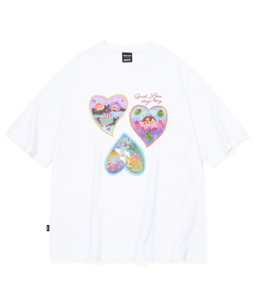 CPGN STUDIO(コンパーニョ)の「DTPラブステイ半袖Tシャツホワイト(Tシャツ/カットソー・レディース・その他・MEDIUM/LARGE)」の2枚目の写真