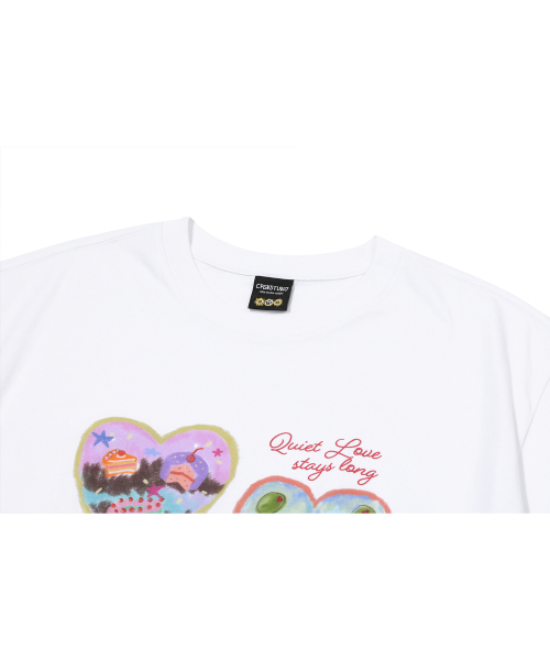 CPGN STUDIO(コンパーニョ)の「DTPラブステイ半袖Tシャツホワイト(Tシャツ/カットソー・レディース・その他・MEDIUM/LARGE)」の4枚目の写真
