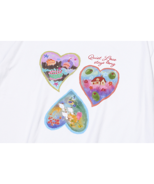 CPGN STUDIO(コンパーニョ)の「DTPラブステイ半袖Tシャツホワイト(Tシャツ/カットソー・レディース・その他・MEDIUM/LARGE)」の5枚目の写真