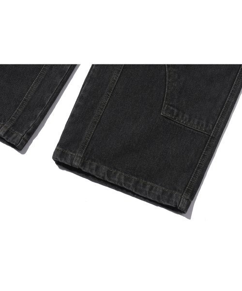 CPGN STUDIO（コンパーニョ）の「ミックス切開ワイドデニムパンツブラック（デニムパンツ・レディース・その他・SMALL/MEDIUM/LARGE）」の6枚目の写真