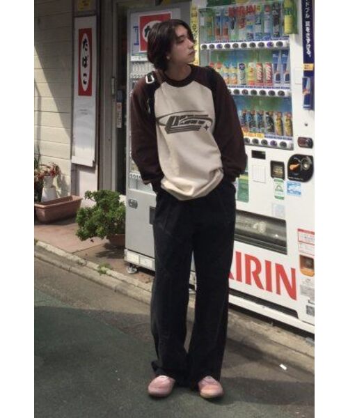CPGN STUDIO（コンパーニョ）の「ミックス切開ワイドデニムパンツブラック（デニムパンツ・レディース・その他・SMALL/MEDIUM/LARGE）」の9枚目の写真