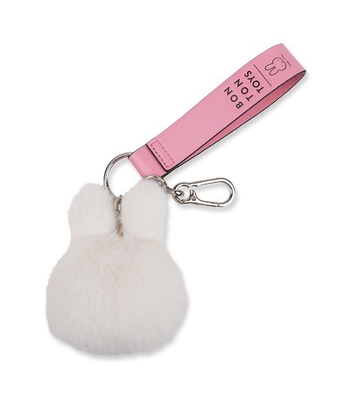 MARK'S(マークス)の「BON TON TOYS Bag Charm Miffy ECO Fuzzy(キーホルダー・レディース・ラベンダー/オフホワイト・FREE)」の6枚目の写真