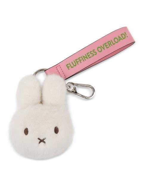 MARK'S(マークス)の「BON TON TOYS Bag Charm Miffy ECO Fuzzy(キーホルダー・レディース・ラベンダー/オフホワイト・FREE)」の5枚目の写真