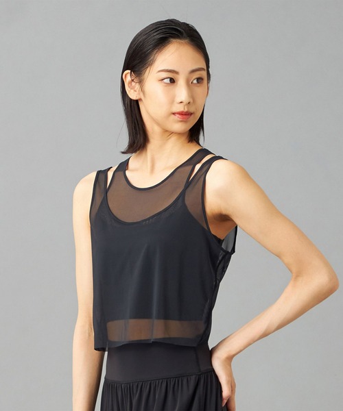 【超美品】チャコット Chacott レイヤードタンクトップ Мサイズ Chacott（チャコット）の「☆レイヤードトップ（タンクトップ）」 - WEAR