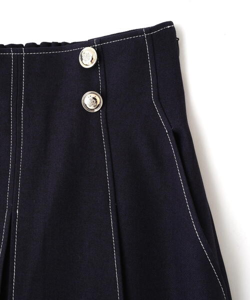 ◇フロント釦配色ステッチスカート（スカート）｜JILL by JILL STUART