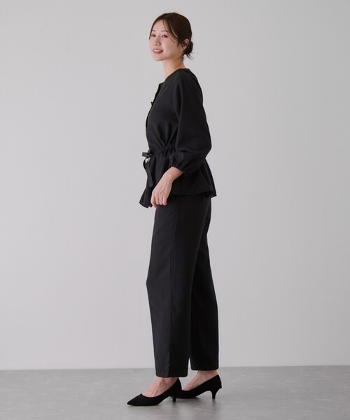Jayro（ジャイロ）の「センターシームワイドパンツ（その他パンツ・レディース・ブラック/ネイビー/グレー・M）」の11枚目の写真