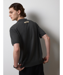 POCULT（ポカルト）の「Linen Collar Knit - Charcoal（ニット/セーター）」