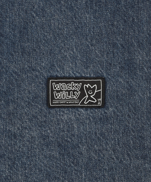 Wacky WiLLy(ワッキーウィリー)の「ウォッシングデニム半袖シャツスカイブルー(シャツ/ブラウス・レディース・その他・SMALL/MEDIUM/LARGE/X-LARGE)」の7枚目の写真
