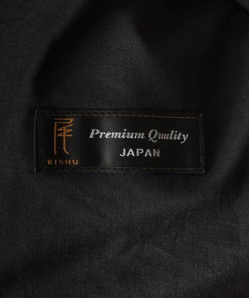 40ct&525(フォーティーカラッツアンドゴーニーゴ)の「ウール混パイルボア4パッチシャツ(ブルゾン・メンズ・ブラック・02/03)」の11枚目の写真