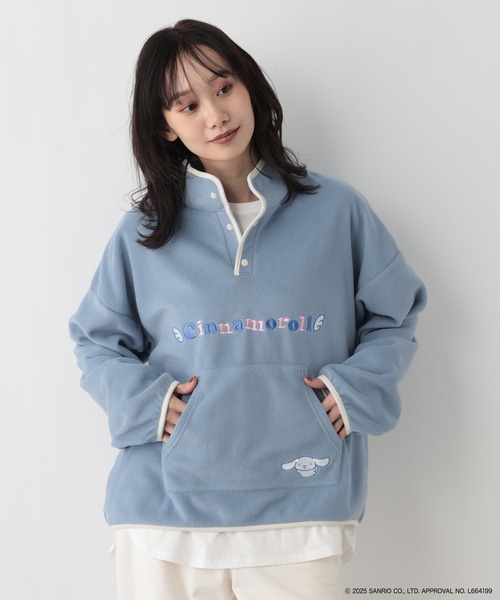 FOUND GOOD（ファウンドグッド）の「【サンリオキャラクターズ】フリースプルオーバー/31025219（その他トップス・レディース・ホワイト系7/ネイビー/グレー系5/アイボリー・M/L）」の3枚目の写真