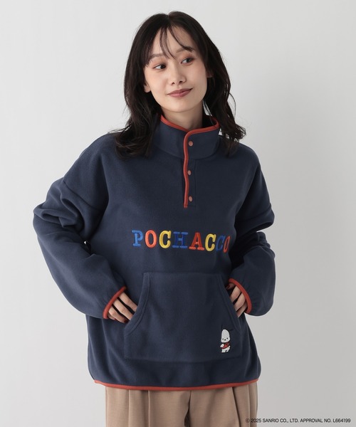 FOUND GOOD（ファウンドグッド）の「【サンリオキャラクターズ】フリースプルオーバー/31025219（その他トップス・レディース・ホワイト系7/ネイビー/グレー系5/アイボリー・M/L）」の4枚目の写真