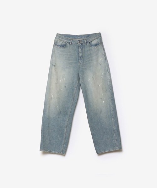 VEIN (ヴェイン)の「11OZデニム バギージーンズ / 11OZ DENIM BAGGY JEANS(デニムパンツ・メンズ・ライトインディゴブルー/ブラック・1/3/2)」の3枚目の写真