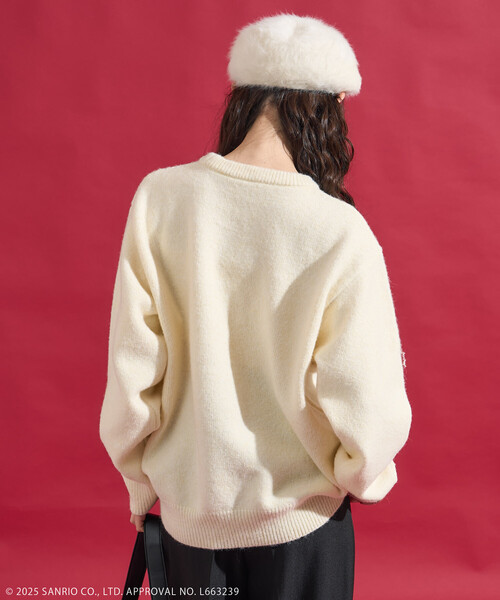 セール】SANRIO/サンリオ 「HELLO KITTY」 サガラ刺繍 イニシャル