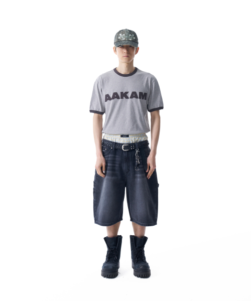 AAKAM(アーカム)の「Logo Patch Ringer Top (Gray-Charcoal)(Tシャツ/カットソー・レディース・その他・1/2)」の8枚目の写真