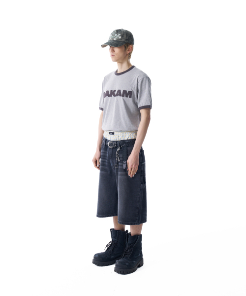 AAKAM(アーカム)の「Logo Patch Ringer Top (Gray-Charcoal)(Tシャツ/カットソー・レディース・その他・1/2)」の9枚目の写真