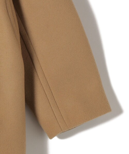 SHIPS Primary Navy Label:ウール メルトン シングル チェスター