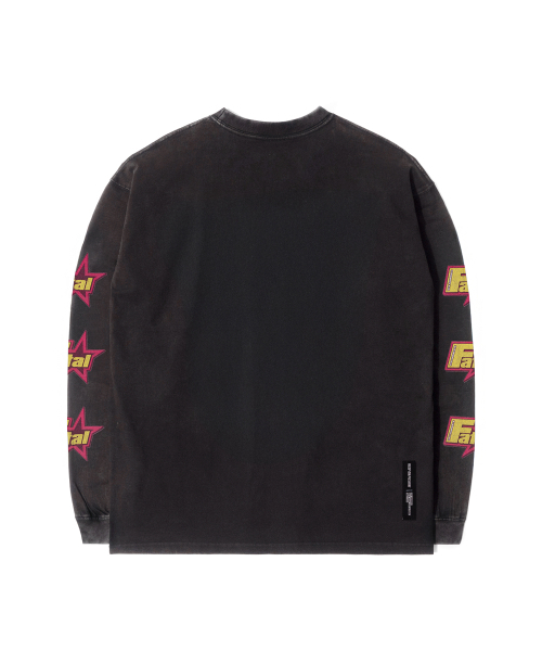 QT8 GARMENTS(キューティーエイトガーメント)の「RG Star Sheriff AQ Washed Long Sleeve (Black)(Tシャツ/カットソー・レディース・その他・X-LARGE/MEDIUM/LARGE)」の4枚目の写真