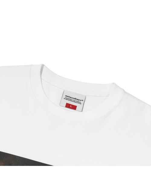 EXTRAORDINARY（エクストラオーディナリー）の「WHISPER TEE   OFF WHITE（Tシャツ/カットソー・メンズ・その他・LARGE/X-LARGE/XX-LARGE/MEDIUM）」の3枚目の写真
