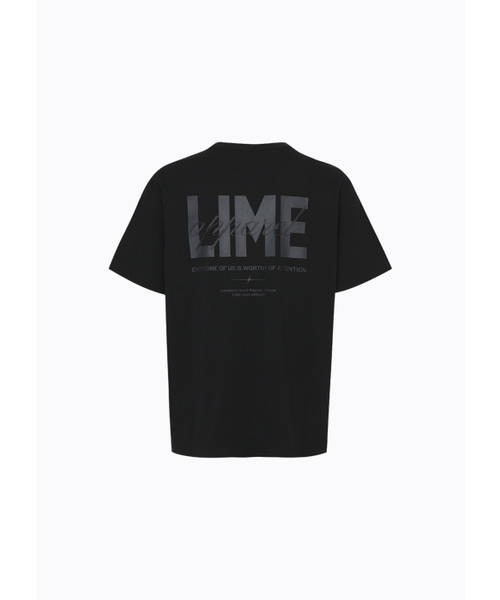 LIMELIGHT APPAREL(ライムライトアパレル)の「アパレルライムロゴTシャツ(ブラック/グレー)(Tシャツ/カットソー・メンズ・その他・SMALL/MEDIUM/LARGE/X-LARGE)」の3枚目の写真