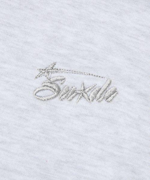 suade（スエード）の「HALF ZIP UP [MELANGE GRAY]（スウェット・レディース・その他・FREE）」の4枚目の写真