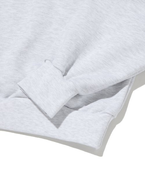 suade（スエード）の「HALF ZIP UP [MELANGE GRAY]（スウェット・レディース・その他・FREE）」の5枚目の写真