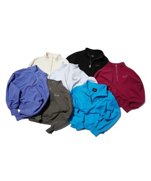 suade（スエード）の「HALF ZIP UP [MELANGE GRAY]（スウェット・レディース・その他・FREE）」の7枚目の写真