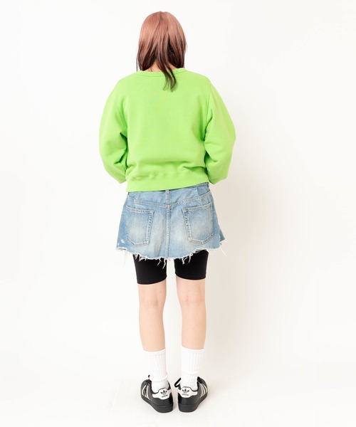 RNA(アールエヌエー)の「M2591 トンプキン宇宙トレーナー(Tシャツ/カットソー・レディース・ライム/ホワイト/ネイビー・MEDIUM)」の14枚目の写真
