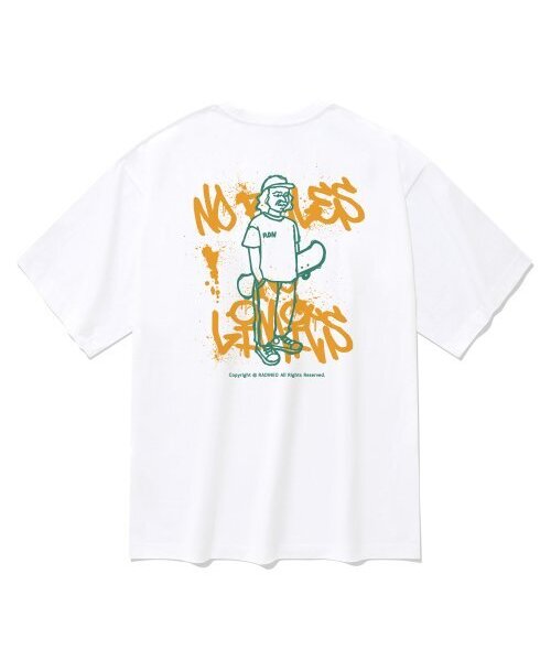 RADINEO(ラディネオ)の「ヤングストリート 半袖Tシャツ ホワイト(Tシャツ/カットソー・メンズ・その他・LARGE/MEDIUM/SMALL/X-LARGE)」の1枚目の写真