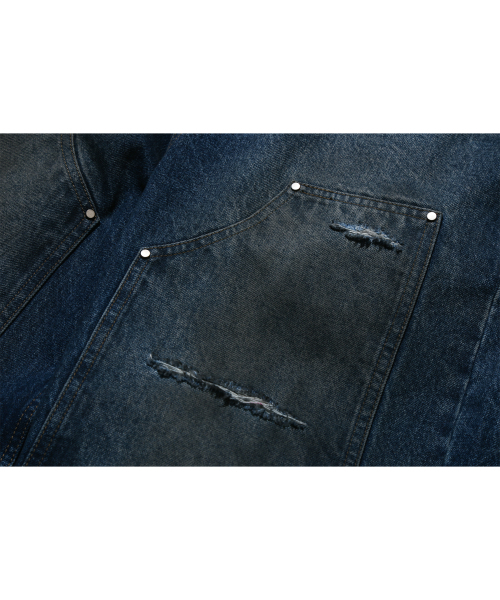 URBANSTOFF(アーバンストッフ)の「ダブルニーバミューダパンツ(ダーティーブルー)(その他パンツ・レディース・その他・LARGE/MEDIUM)」の8枚目の写真