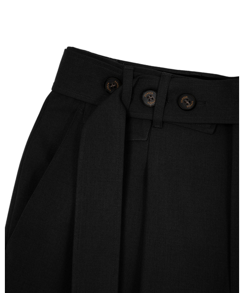 SYNQIA(シンキア)の「ミニポケットベルテッドトラウザーブラック(スラックス・メンズ・その他・SMALL/MEDIUM/LARGE)」の4枚目の写真