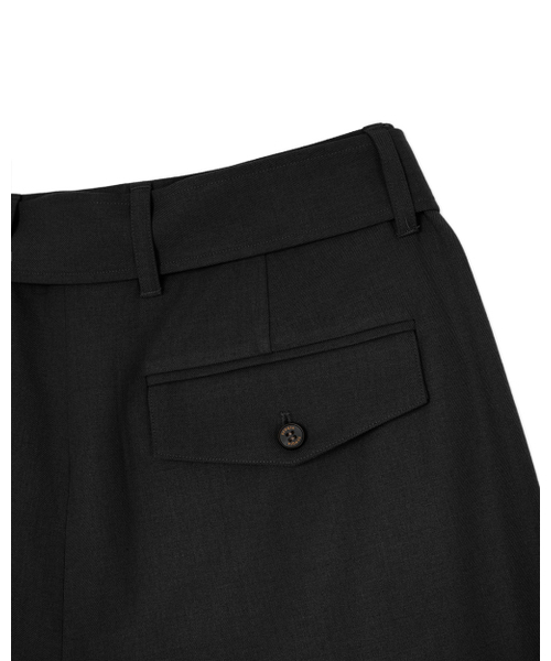 SYNQIA(シンキア)の「ミニポケットベルテッドトラウザーブラック(スラックス・メンズ・その他・SMALL/MEDIUM/LARGE)」の7枚目の写真