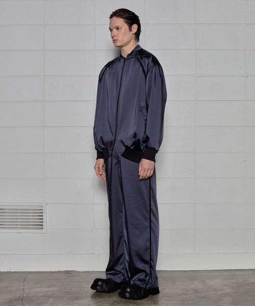 DGNAK(ディグナク)の「ツイストベルベットラインワイドパンツ(ネイビー)(その他パンツ・メンズ・ネイビー・LARGE/MEDIUM)」の3枚目の写真