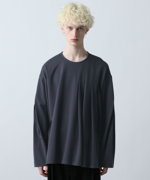 HARE（ハレ）の「YOSEハカマプルオーバー(HARE)（スウェット・メンズ・ブラック/グレー・FREE）」の7枚目の写真