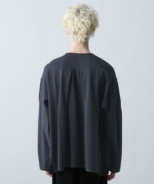 HARE（ハレ）の「YOSEハカマプルオーバー(HARE)（スウェット・メンズ・ブラック/グレー・FREE）」の9枚目の写真