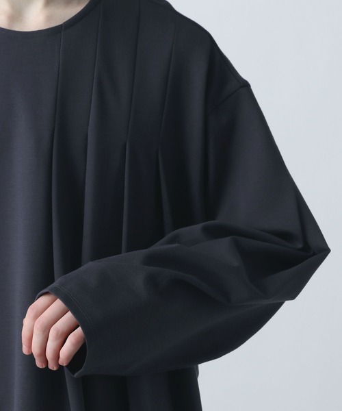 HARE（ハレ）の「YOSEハカマプルオーバー(HARE)（スウェット・メンズ・ブラック/グレー・FREE）」の11枚目の写真