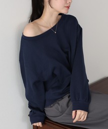 BLUEEAST | 裏起毛オフショルスウェット(スウェット)