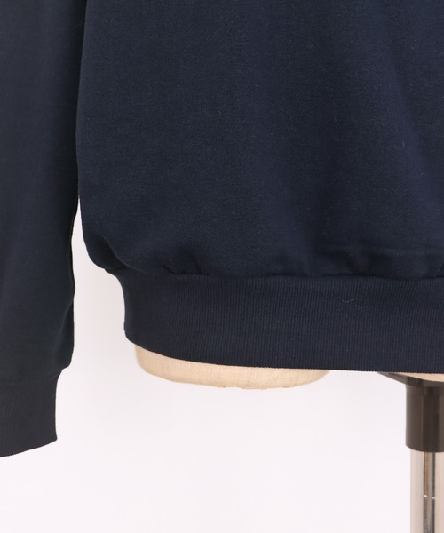 BLUEEAST（ブルーイースト）の「裏起毛オフショルスウェット（スウェット・レディース・ブラック/ネイビー/グレー・MEDIUM）」の17枚目の写真